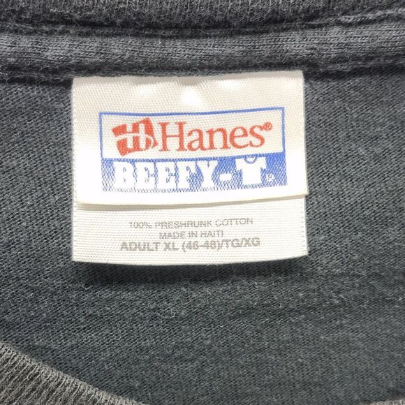 VTG  Cat Caterpillar Loader Larger Than Life T Shirt  Size XL Rare USA Work - Picture 4 of 12